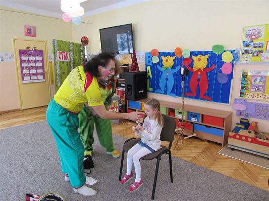 Grafika #3: 21.01.2019 Występy cyrkowców w przedszkolu