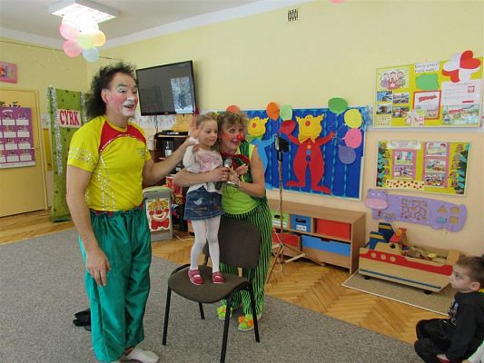 Grafika #4: 21.01.2019 Występy cyrkowców w przedszkolu