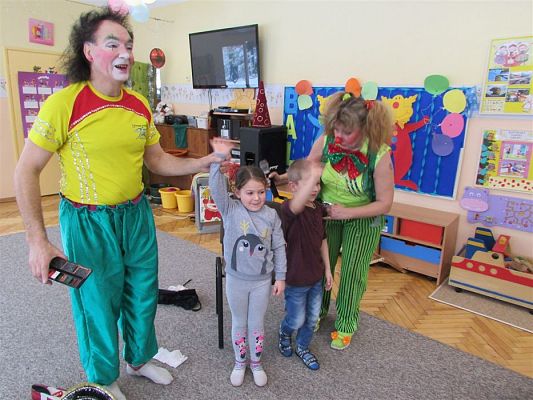 Grafika #6: 21.01.2019 Występy cyrkowców w przedszkolu