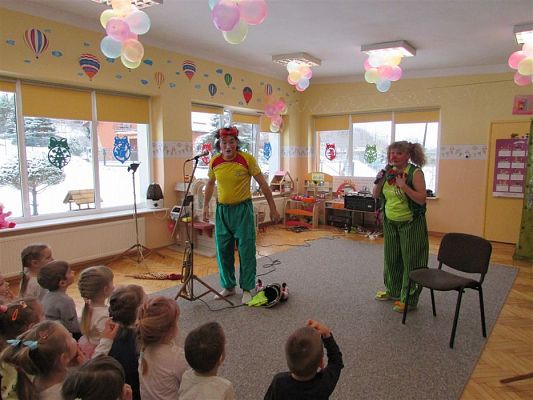 Grafika #11: 21.01.2019 Występy cyrkowców w przedszkolu