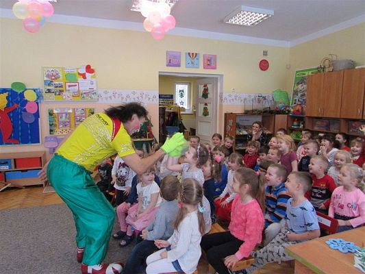 Grafika #16: 21.01.2019 Występy cyrkowców w przedszkolu