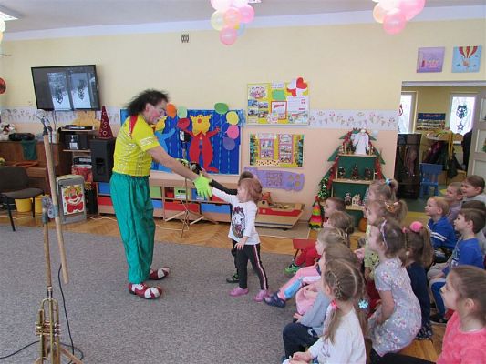 Grafika #17: 21.01.2019 Występy cyrkowców w przedszkolu