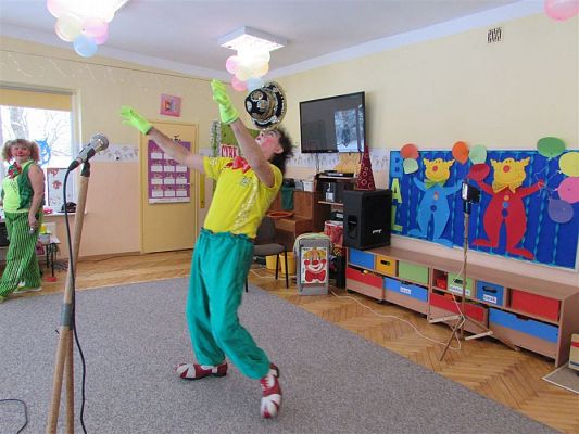 Grafika #18: 21.01.2019 Występy cyrkowców w przedszkolu