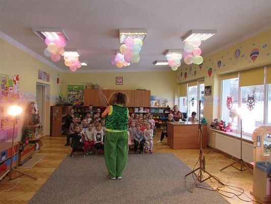 Grafika #23: 21.01.2019 Występy cyrkowców w przedszkolu