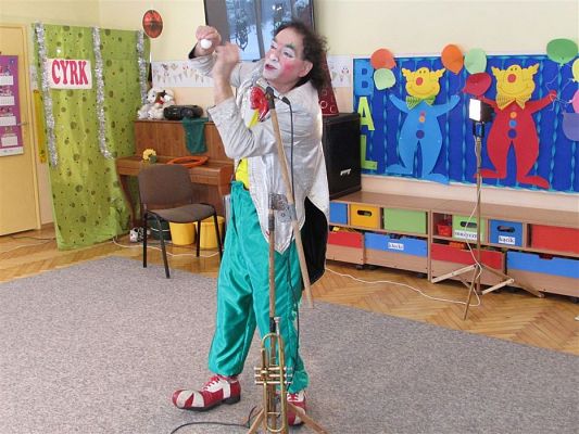 Grafika #28: 21.01.2019 Występy cyrkowców w przedszkolu