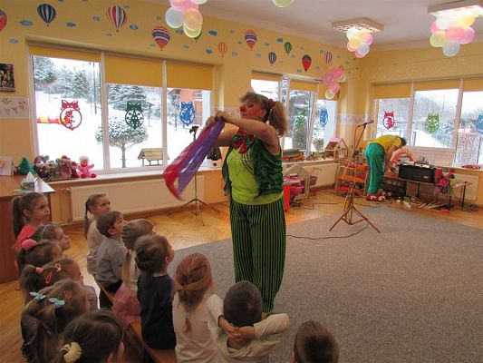 Grafika #34: 21.01.2019 Występy cyrkowców w przedszkolu