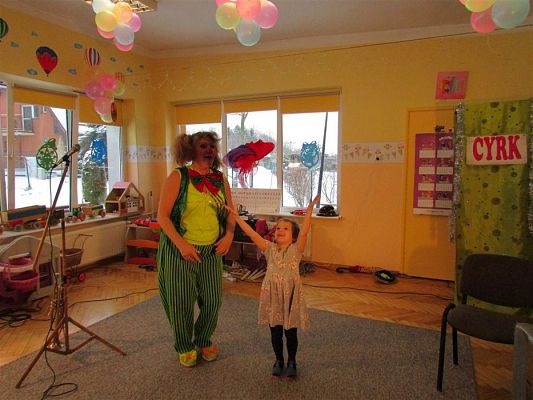 Grafika #38: 21.01.2019 Występy cyrkowców w przedszkolu