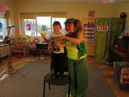 Grafika #42: 21.01.2019 Występy cyrkowców w przedszkolu