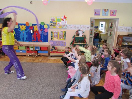 Grafika #50: 21.01.2019 Występy cyrkowców w przedszkolu