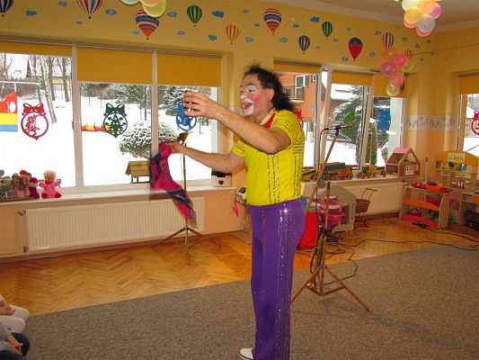 Grafika #54: 21.01.2019 Występy cyrkowców w przedszkolu