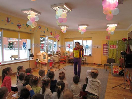 Grafika #55: 21.01.2019 Występy cyrkowców w przedszkolu