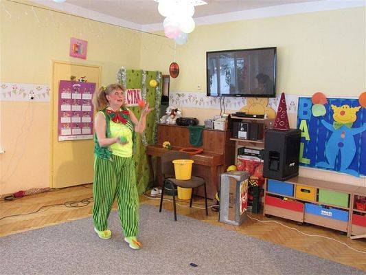 Grafika #62: 21.01.2019 Występy cyrkowców w przedszkolu