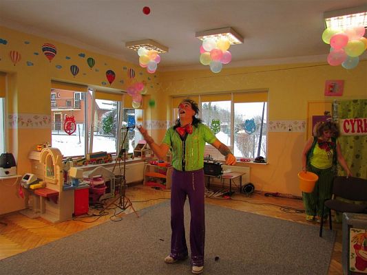 Grafika #63: 21.01.2019 Występy cyrkowców w przedszkolu