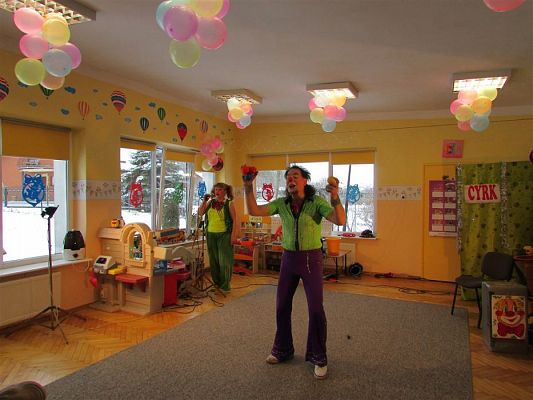 Grafika #66: 21.01.2019 Występy cyrkowców w przedszkolu