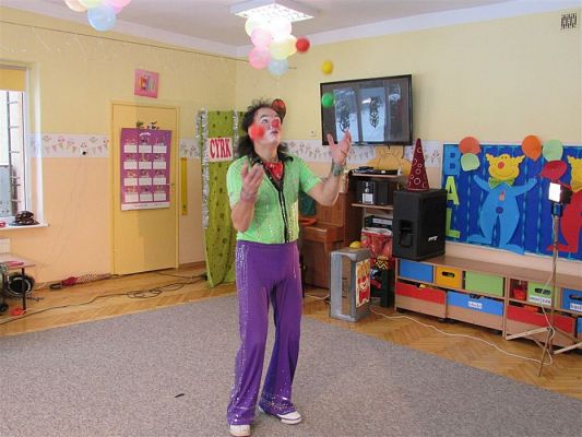 Grafika #67: 21.01.2019 Występy cyrkowców w przedszkolu