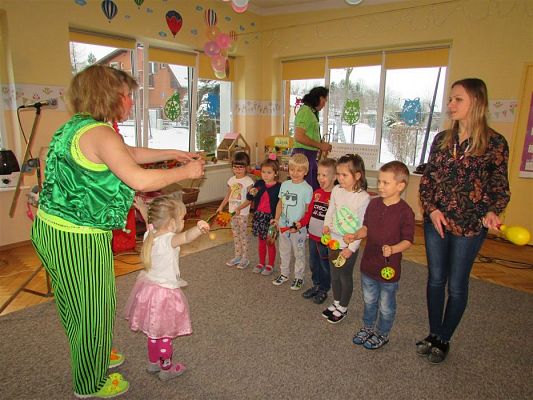 Grafika #72: 21.01.2019 Występy cyrkowców w przedszkolu