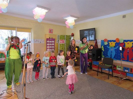 Grafika #74: 21.01.2019 Występy cyrkowców w przedszkolu