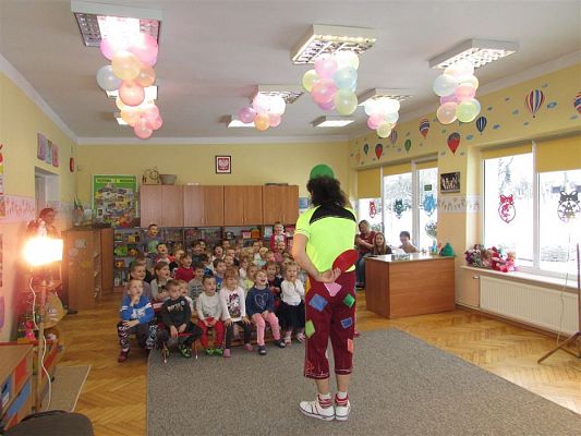 Grafika #78: 21.01.2019 Występy cyrkowców w przedszkolu