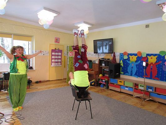 Grafika #80: 21.01.2019 Występy cyrkowców w przedszkolu