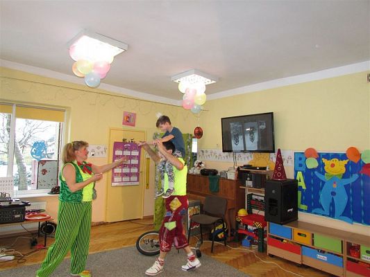 Grafika #87: 21.01.2019 Występy cyrkowców w przedszkolu