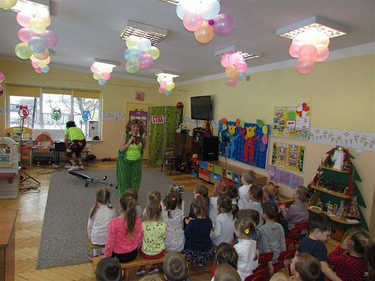 Grafika #93: 21.01.2019 Występy cyrkowców w przedszkolu