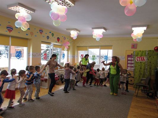 Grafika #95: 21.01.2019 Występy cyrkowców w przedszkolu