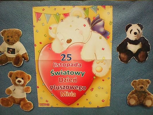 Grafika #79: Światowy Dzień Pluszowego Misia