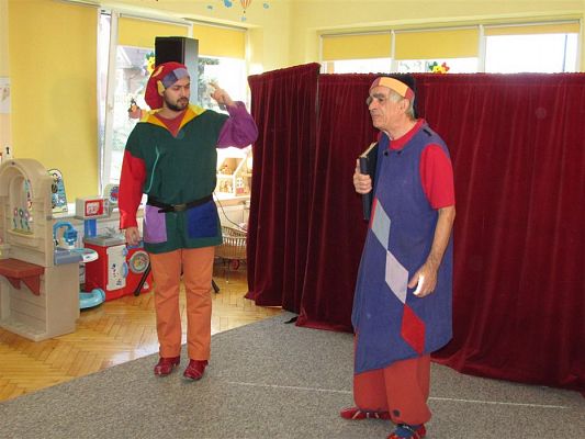 Grafika #3: 24.10.2018 "Lulek i Pulek w teatrze"