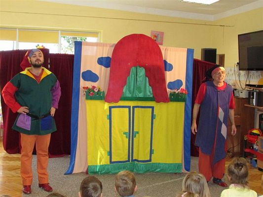 Grafika #11: 24.10.2018 "Lulek i Pulek w teatrze"