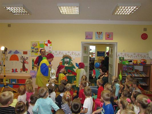 Grafika #25: 24.10.2018 "Lulek i Pulek w teatrze"