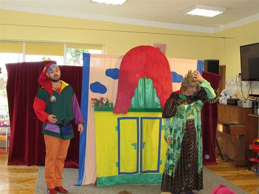 Grafika #33: 24.10.2018 "Lulek i Pulek w teatrze"