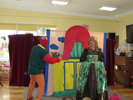 Grafika #34: 24.10.2018 "Lulek i Pulek w teatrze"