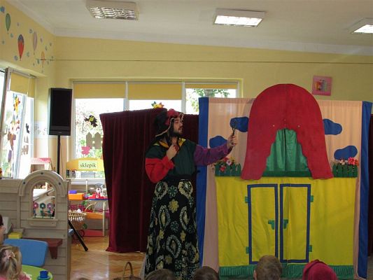 Grafika #36: 24.10.2018 "Lulek i Pulek w teatrze"