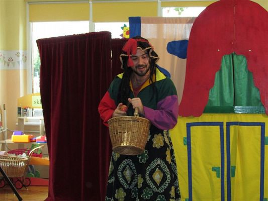 Grafika #37: 24.10.2018 "Lulek i Pulek w teatrze"