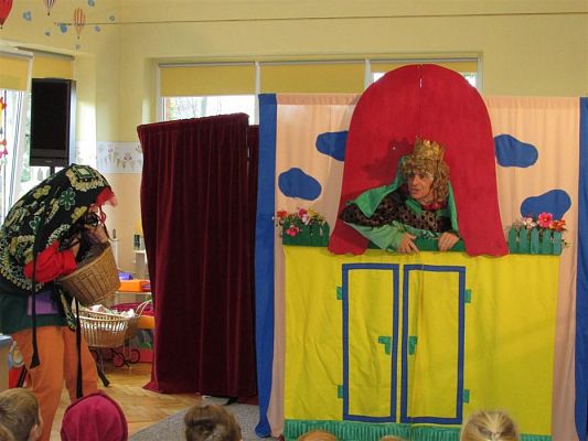 Grafika #38: 24.10.2018 "Lulek i Pulek w teatrze"