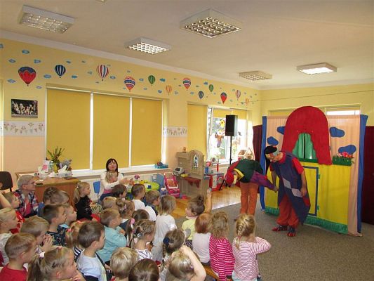 Grafika #56: 24.10.2018 "Lulek i Pulek w teatrze"