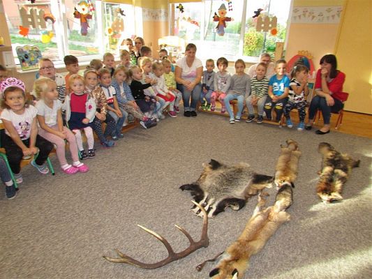 Grafika #4: 19.10.2018 Spotkanie z myśliwymi