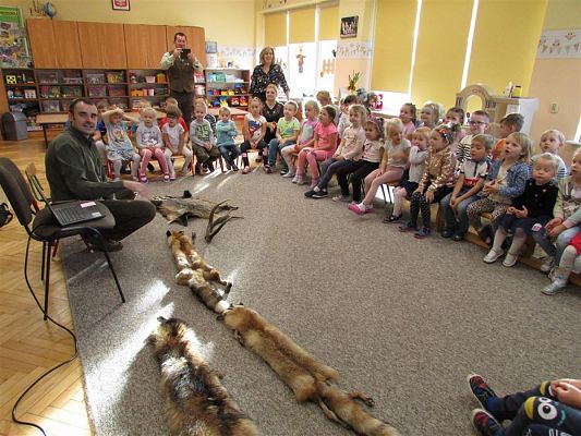 Grafika #10: 19.10.2018 Spotkanie z myśliwymi