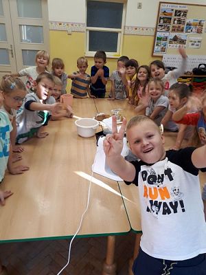 Grafika #3: 17.10.2018 Zajęcia edukacyjne w gr III Od ziarenka do bochenka