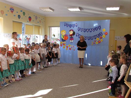 Grafika #9: 11.10.2018 Dzień Edukacji Narodowej w naszym przedszkolu