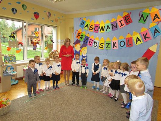 Grafika #7: 05.10.2018 Pasowanie na Przedszkolaka