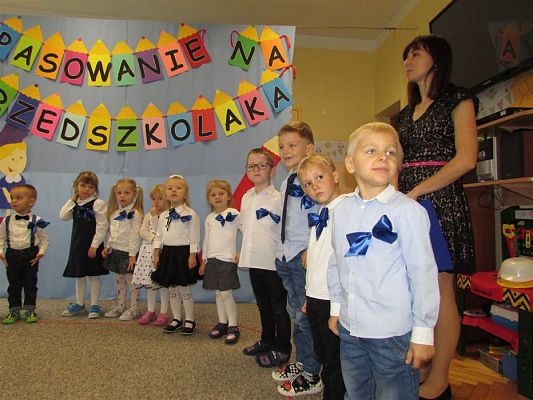 Grafika #8: 05.10.2018 Pasowanie na Przedszkolaka