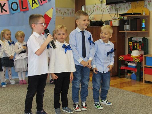 Grafika #23: 05.10.2018 Pasowanie na Przedszkolaka