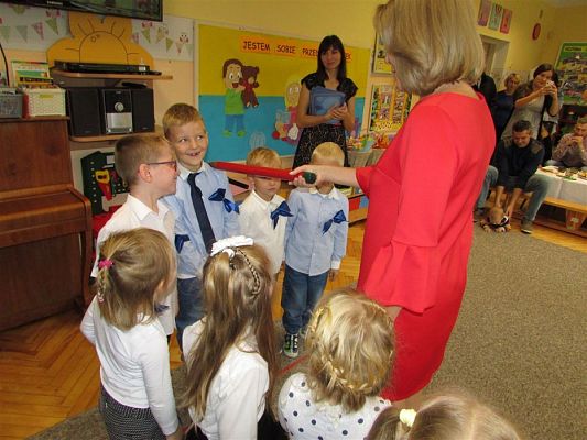 Grafika #42: 05.10.2018 Pasowanie na Przedszkolaka