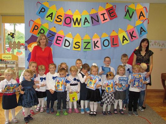 Grafika #54: 05.10.2018 Pasowanie na Przedszkolaka