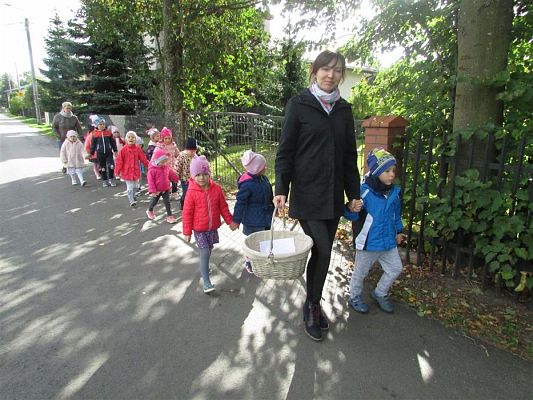 Grafika #0: 27.09.2018 Maluchy z wizytą w sadzie