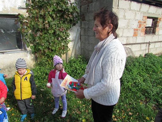 Grafika #34: 27.09.2018 Maluchy z wizytą w sadzie