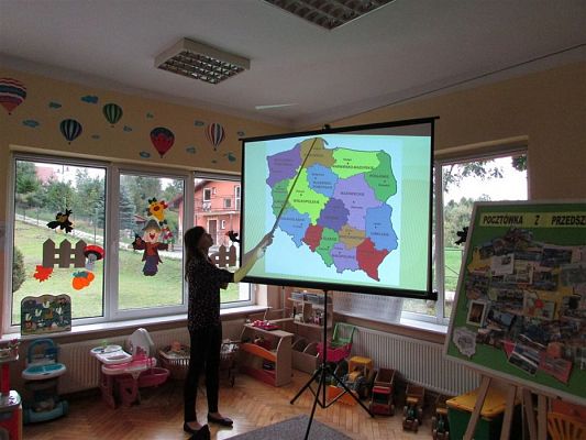 Grafika #5: 26.09.2018 Podsumowanie ogólnopolskiego projektu "Pocztówka z przedszkola"