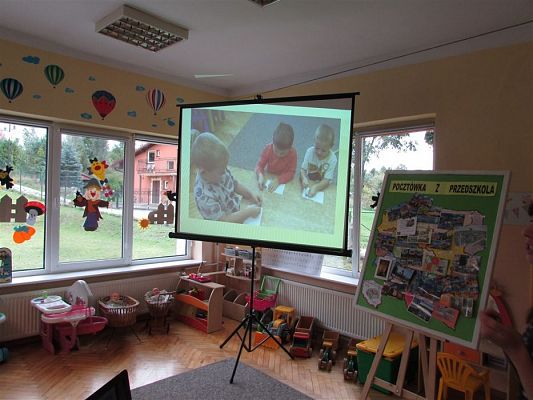 Grafika #6: 26.09.2018 Podsumowanie ogólnopolskiego projektu "Pocztówka z przedszkola"