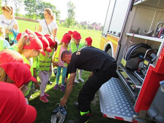 Grafika #11: 16.05.2018 Spotkanie ze Strażakami